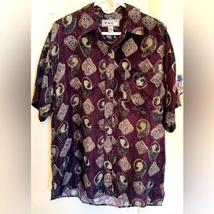 PAC 100% Silk Shirt Men’s